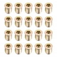20Pcs Wood Inserts Screwin Nut Hex Socket Drive Zinc Plated Carbon Steel M6 M8 Insert Nuts