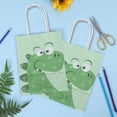 thumbnail image 1 of 20Pcs dinosaur graphics Birthday Theme Gifts Paper Bags with Handles for Birthday party, 1 of 7