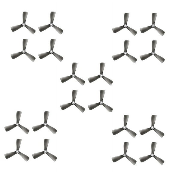 20Pcs for Nazgul 3535 3.5Inch -Blade/3 Blade Propeller Prop with 5mm Mounting Hole for FPV Protek35 Part