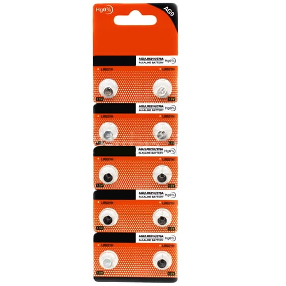 20Piece/10Pieces AG0/LR521/379 Watch Battery, Reliability 1.5V Button Cell Batteries for Small Electronics
