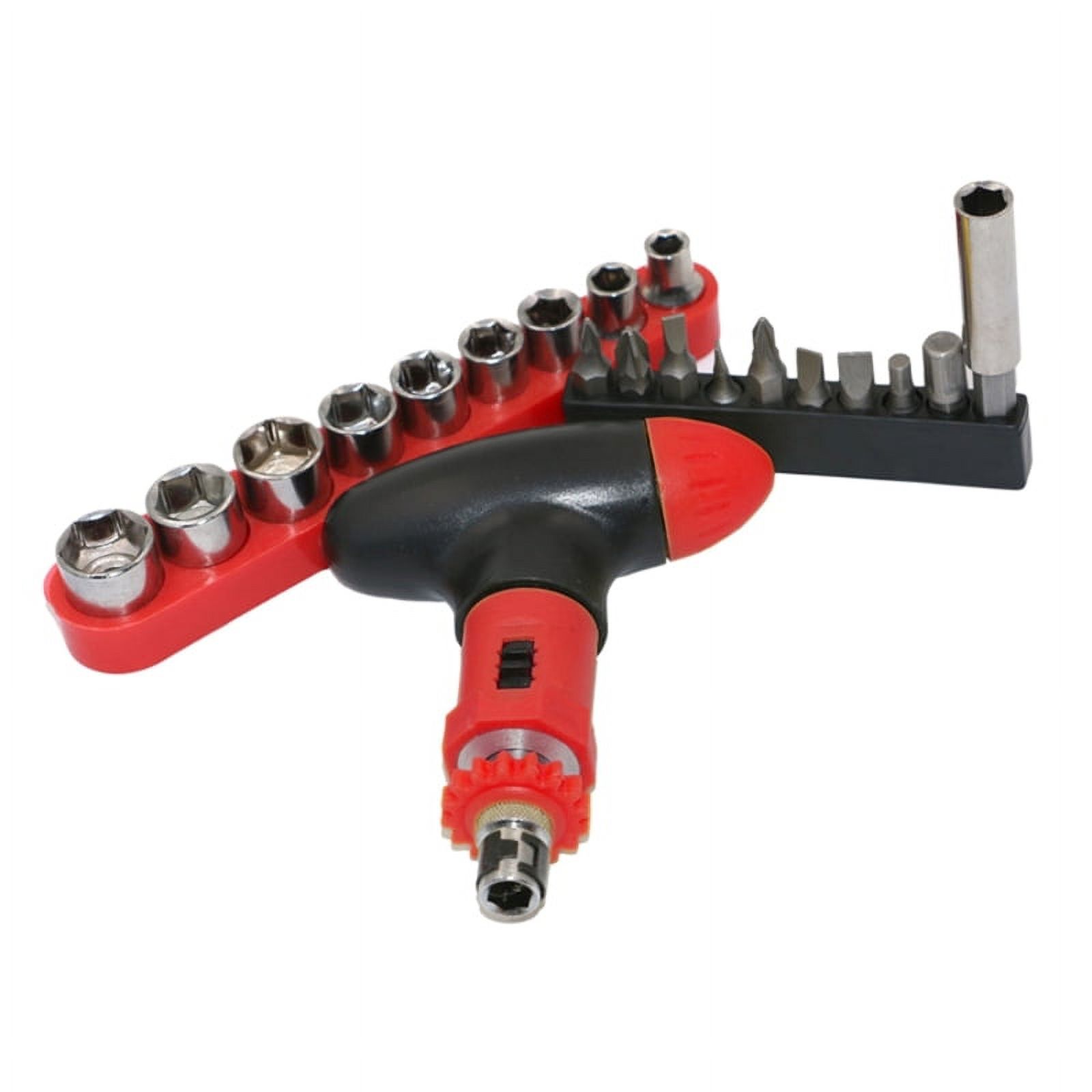 20Piece Manual Ratchet Screwdriver Wrench Set Batch Head with Post