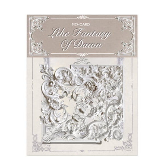 20Pieces Hollowed Embossed Corner Sticker Vintage Scrapbooking Corner Sticker for Photo Album Journal Craft Project