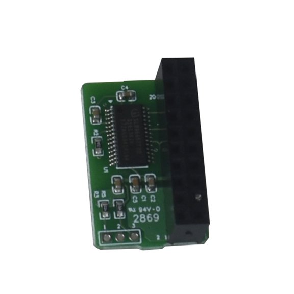 20Pin TPM 2.0 Module Trusted Platform TPM Module Enhances Security for Computer