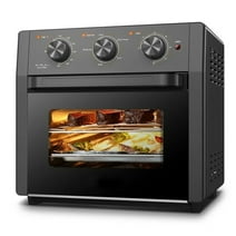 20Qt Large Capacity Air Fryer Oven 5in1 Smart Air Fryer Oven Toaster Combo Convection Oven Countertop Gray