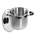 thumbnail image 1 of 20Qt Stainless Steel Stock Pot with Glass Lid, 1 of 7