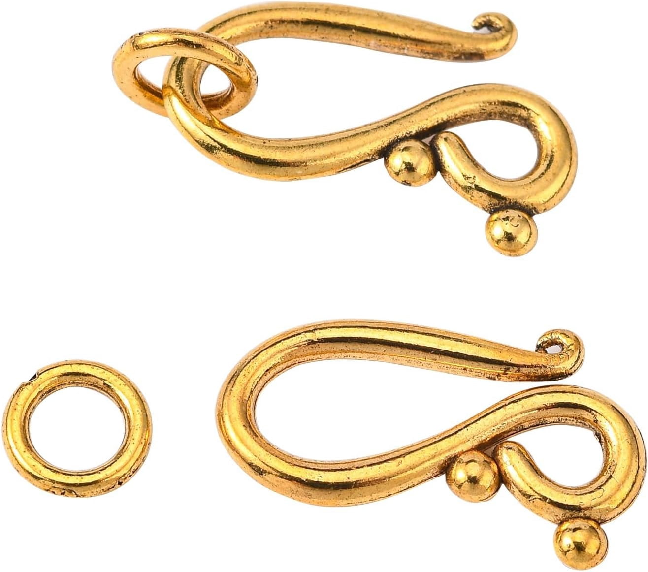 10Pc Lobster Claw Clasps Tibetan Style Alloy Lobster Claw Clasps Jewelry Lobster Clasp Fastener Hook Clasps Necklaces Bracelet Jewelry Making Valenti