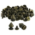 thumbnail image 1 of 20Sets Cone Spike Stud Rivet, 8x12mm Screw Back Tree Studs and Spikes for Leather Craft(Bronze), 1 of 6