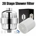 thumbnail image 1 of 20Stage Shower Filter To Effectively Remove Chlorine And Fluoride From The Water, 1 of 6