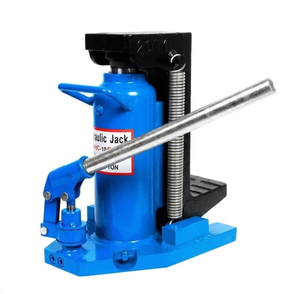 20T Hydraulic Lifting Jack, Multifunctional Toe Jack with Detachable 360 Swivel Handle, Anti-Slip Thick Base for Car Maintenance, Mechanical Equipment Moving