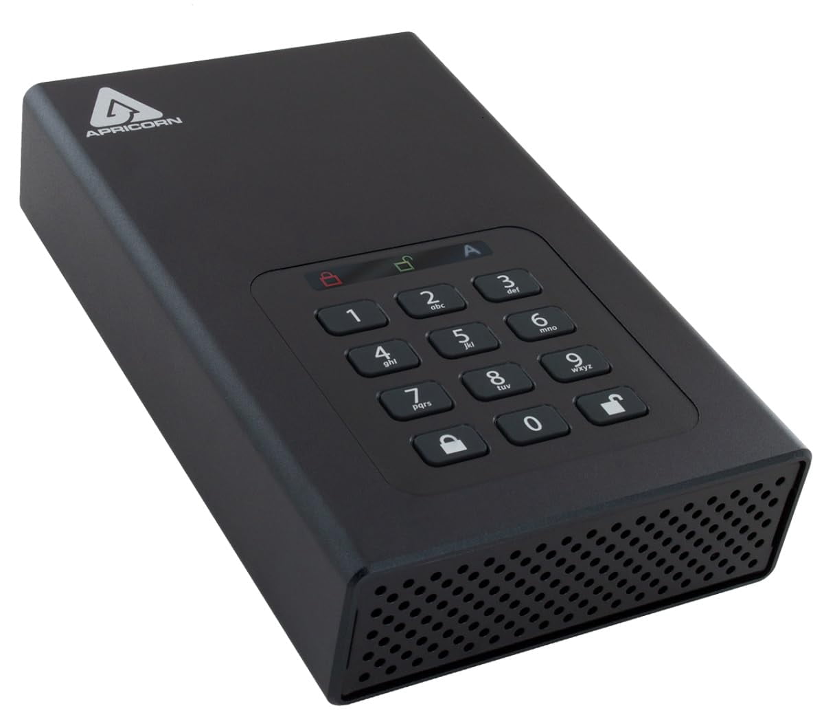 Apricorn ADT3PL25620TB 20TB Hardware-Encrypted USB 3.0 Desktop External Hard Drive