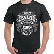 20Th Birthday T-Shirt 2005 20 Year Old Top Legend Since Unisex S-5XL Hot Trending Shirt, Vintage Birthday Gift