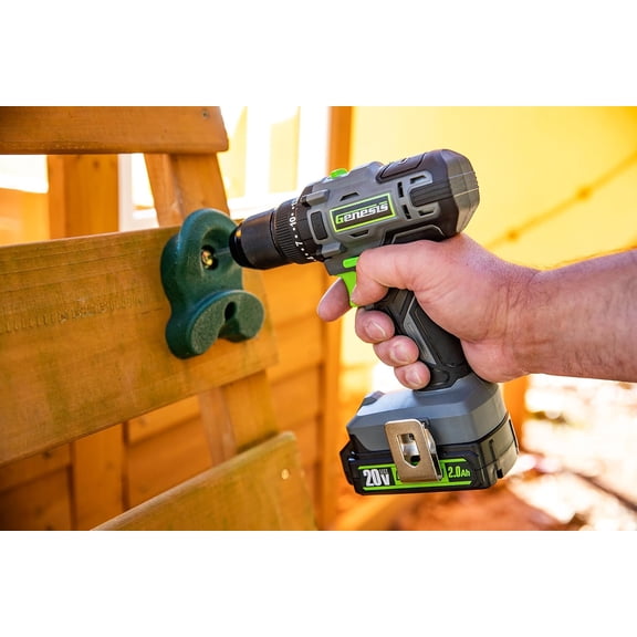 20V 1/2" Cordless Drill with Battery and Charger