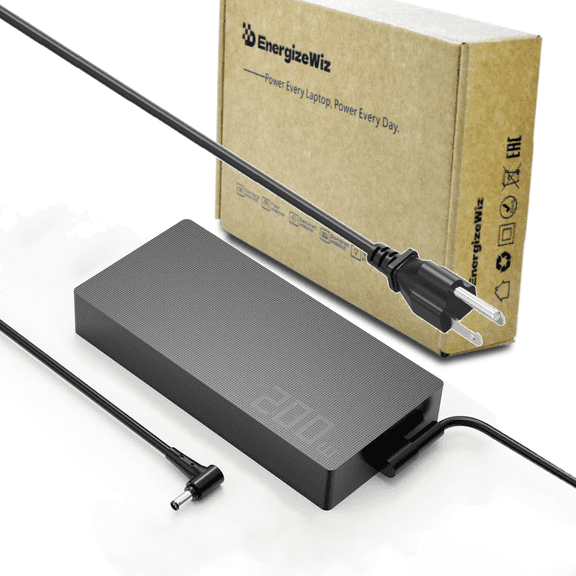 20V 10A 200W AC Adapter Charger For ASUS ROG Zephyrus G15 GA503 GA503QM GA503QS GA503QR Gaming Laptop 6.0x3.7mm