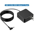 thumbnail image 1 of 20V 2.25A 45W 4.0mm*1.7mm Laptop AC Adapter Charger for Lenovo Yoga ADLX65CCGK2A 510 710 310,520-14IKB 80X8 80YM 81C8,510-15ISK 80S8 710-11ISK,510-15IS 80S8 SA10M42696,710-14ISK 80TY001JCF 15IS, 1 of 6