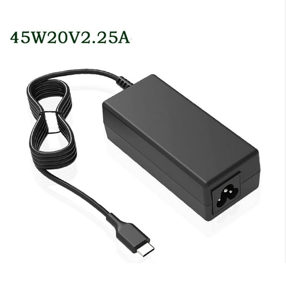 20V 2.25A 45W Type C AC Adapter Charger Fit for Laptop Power Supply
