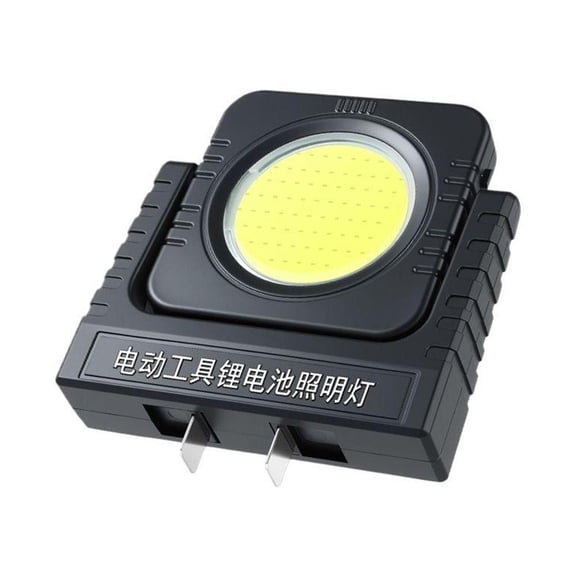 20V/21V Battery Operated Dimmable LED Panel Work Light Ideal for DIY Projects and Tool Storage Areas Compact ABS Construction