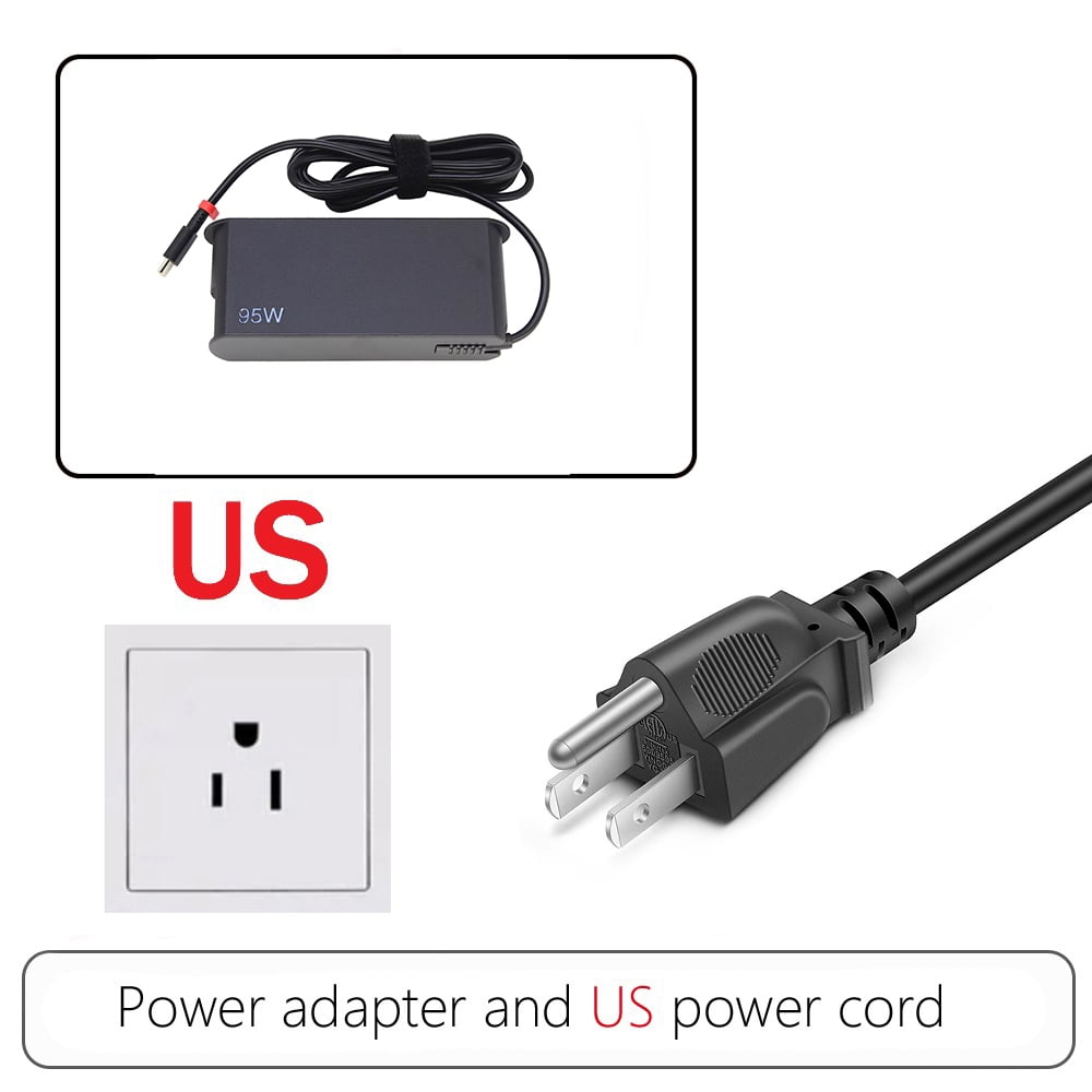 20V 4.75A 95W USB Type C PD Charger Laptop Power Supply Adapter for    Samsung Y740S-15IRH Y9000X Y740S