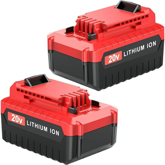 20V 8.0Ah Battery 2-Pack Replacement for Porter Cable 20V Battery, Compatible with PCC685L PCC680L PCC682L PCC685LP Replace with Porter Cable 20 Volt Lithium-ion Batteries