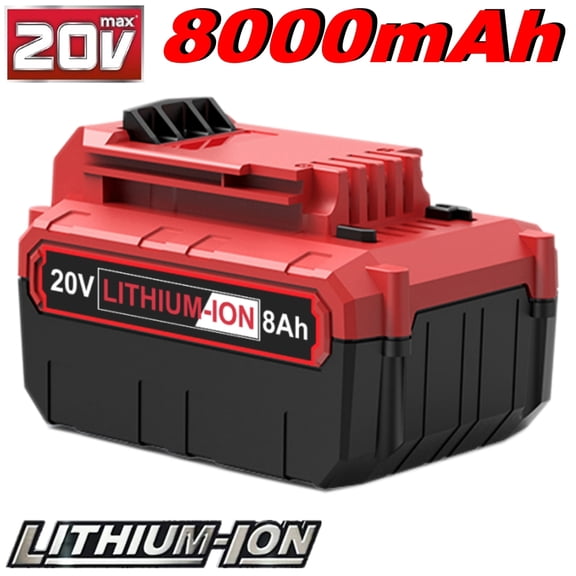 20V 8000mAh For Porter Cable PCC681L 20 VOLT MAX Lithium-Ion Battery PCC685L NEW