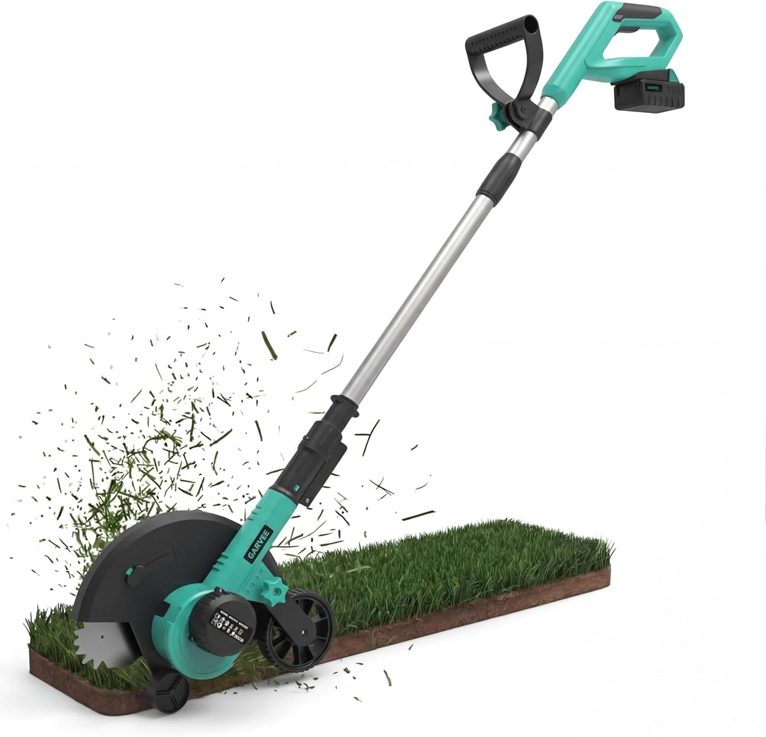 20V Battery Powered Cordless Lawn Edger With 9 Blade 4 0Ah Battery 20v-battery-powered-cordless-lawn-edger-with-9-blade-4-0ah-battery