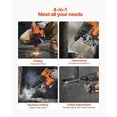 thumbnail image 1 of 20V Cordless Rotary Hammer Drill Kit,1" SDS-Plus Lightweight Power Tool with Battery&Charger,4 Functions,1200 RPM,5300 BPM,Brushless Motor, 1 of 12