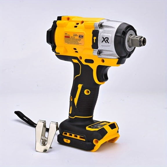 20V Brushless Cordless Impact Wrench (Tool Only, for Dewalt Battery) - 430N Torque, Ergonomic Design, for Construction/Maintenance/DIY Projects