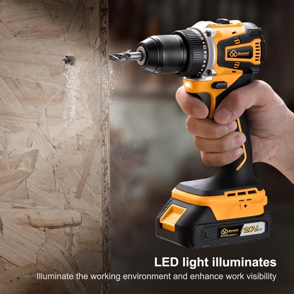 20V Brushless Cordless Lithium-Ion Drill Set