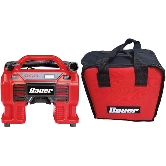20V Cordless 160 PSI Inflator/Deflator with 12V DC Power Option, Digital Air Compressor Pump with LED Light & Tool Bag, Battery Not Included