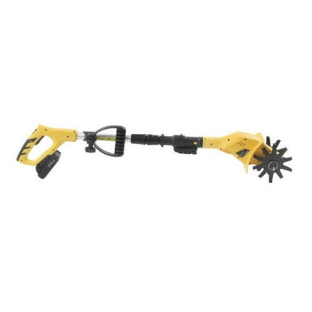 20V Cordless Electric Garden Tiller Cultivator Rechargeable Battery Power Tool