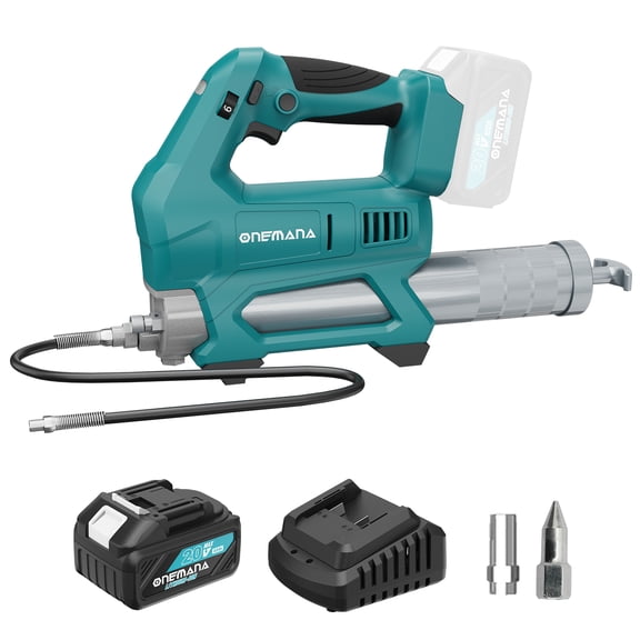 20V Cordless Electric Grease Gun 6 Variable Flow Speed with 4.0Ah Battery