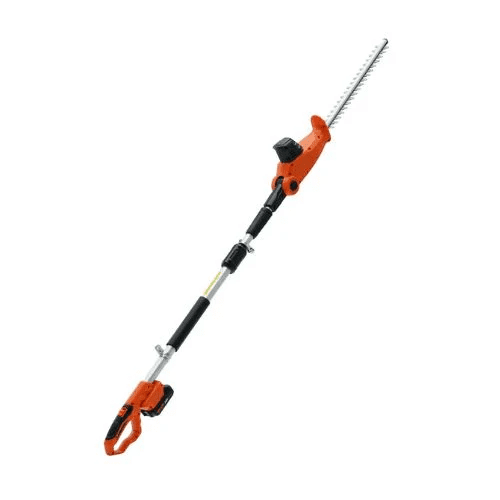 20V Cordless Hedge Trimmer 18 inch Double edged Steel Blade Pole Hedge Trimmer Kit