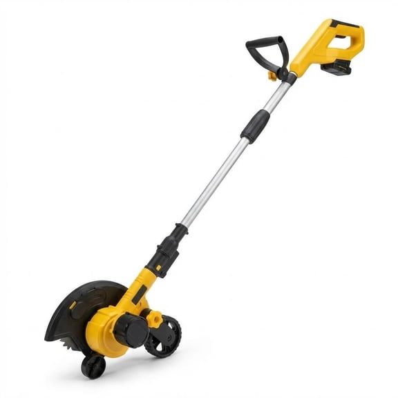 20V Cordless Lawn Edger with 8.9" Blade – 4.0Ah Battery-Powered Grass Cutter for Sidewalk & Driveway Edging – Lightweight (8.8 lbs), Adjustable Shaft, 3200 RPM, 2-Hour Charging Time