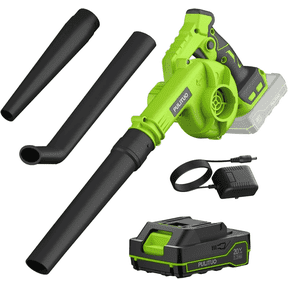 20V Cordless Leaf Blower, 120MPH Electric Blower with 1 Batteries & Charger, Lightweight Yard Tools for Lawn Care, Patio, Backyard, Garden, Grass Blower for Floor and Outdoor Use