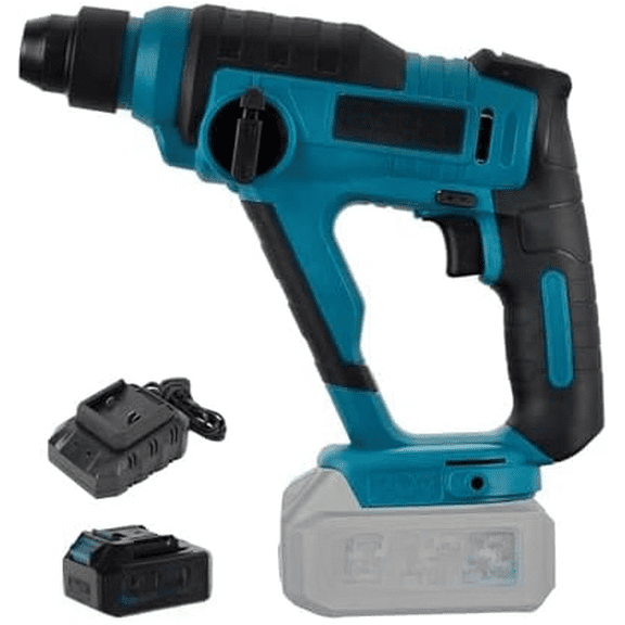 20V Cordless SDS Heavy Duty Safety Clutch Rotary Hammer Dril Multifunctional Hammer Drill Driver for Concrete, Steel, Wood 1pcs 4.0Ah Battery & 1pcs Charger$$Tools & Hardware Other