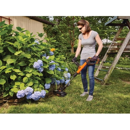 20V Cordless String Trimmer and Edger with EASYFEED, 12 Inch Cutting Width