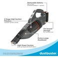 thumbnail image 1 of 20V Dustbuster Cordless Handheld Vacuum with Rechargeable Battery for Home and Car Cleaning, 1 of 7