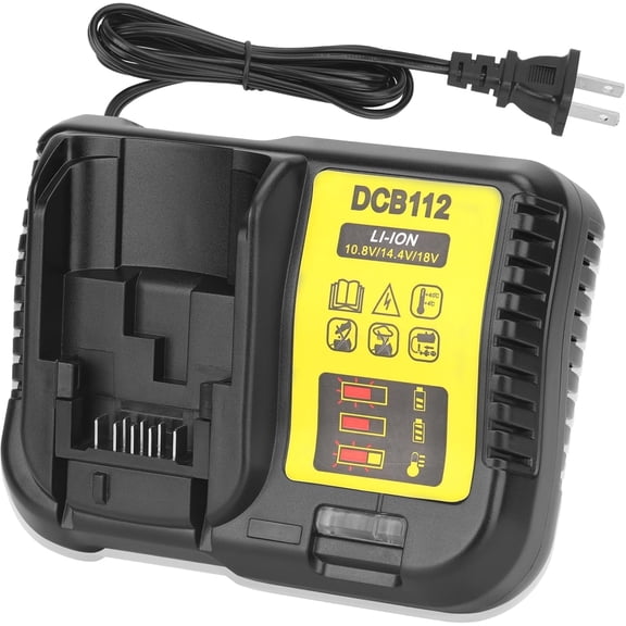 20V Fast Charger Compatible for De Walt 20V Max Battery DCB107 DCB115 DCB112 DCB118 Charger Compatible for De Walt 12V 20 Volt Max Lithium Battery