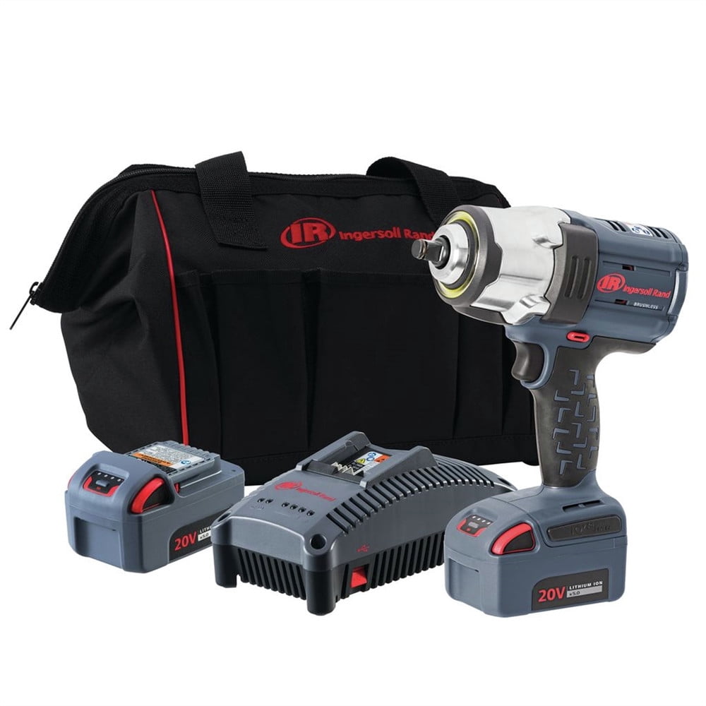 Ingersoll Rand W7152-K22 20V 1/2" Drive Brushless High-Torque Impact Wrench