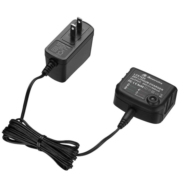BLACK DECKER & PORTERCABLE 20V Lithium Battery Charger LCS1620, LBXR20