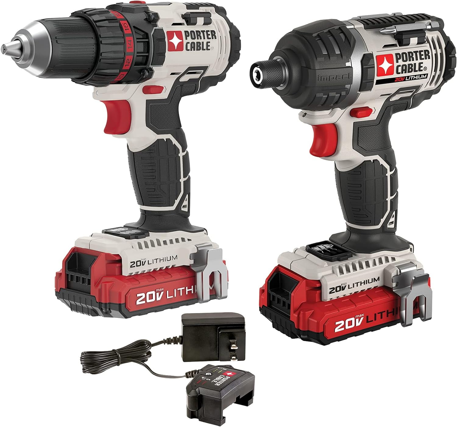 Senix S2K2B2-01 20 Volt Max 2-Tool Cordless Brushless Combo Kit, 1/2-I