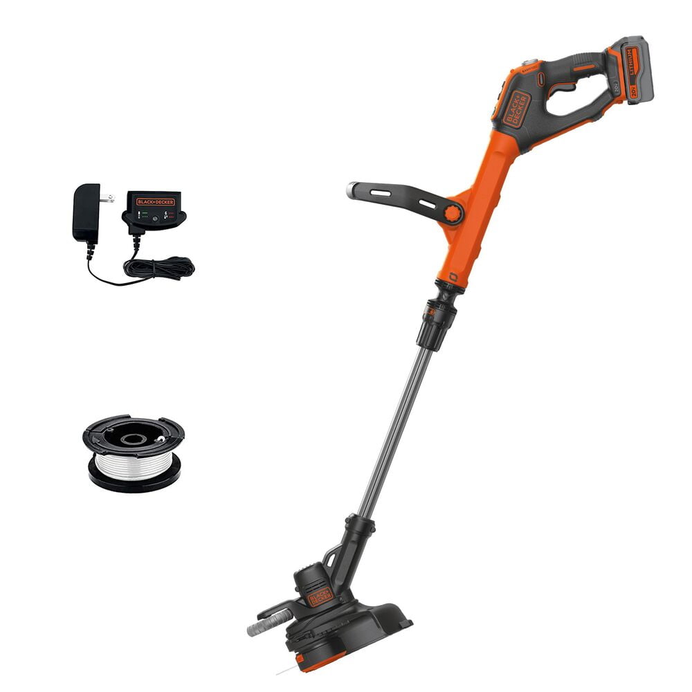BLACK+DECKER 20V MAX* Lithium EASYFEED String Trimmer/Edger, LSTE523