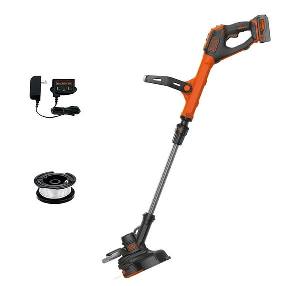 BLACK+DECKER 20V MAX* Lithium EASYFEED String Trimmer/Edger, LSTE523