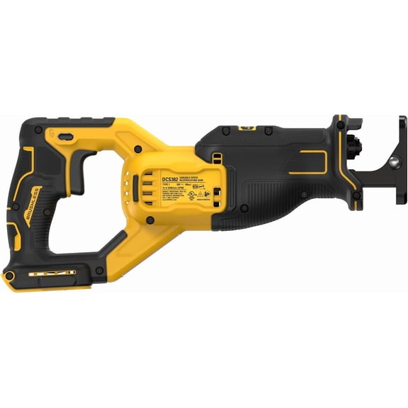 20V MAX* Cordless Reciprocating Saw, 2-Finger Variable Trigger, Keyless Clamp, Tool Only (DCS382B)