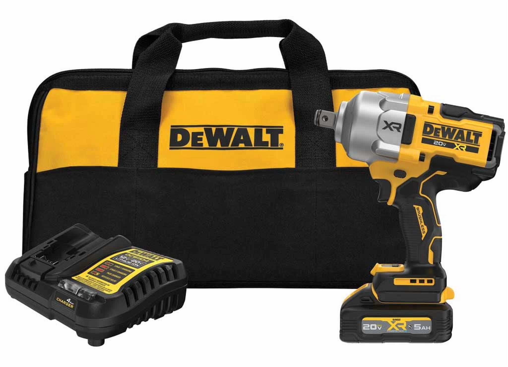 20V MAX XR BRUSHLESS CORDLESS 3/4IN HIGH TORQUE IMPACT WRENCH W/ ANVIL KIT & POWERSTACK