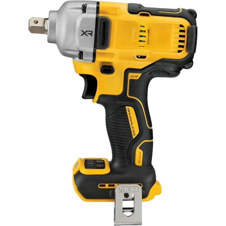 20-Volt MAX XR Lithium-Ion Brushless Cordless 1/2 in. Impact Wrench with Detent Pin Anvil (Tool-Only) 20-Volt MAX XR Lithium-Ion Brushless Cordless 1/2 in. Impact Wrench with Detent Pin Anvil (Tool-Only)