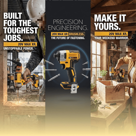 20V MAX XR Impact Driver, Brushless, 3-Speed, 1/4-Inch, Tool Only (DCF887B)$$Tools & Hardware Other