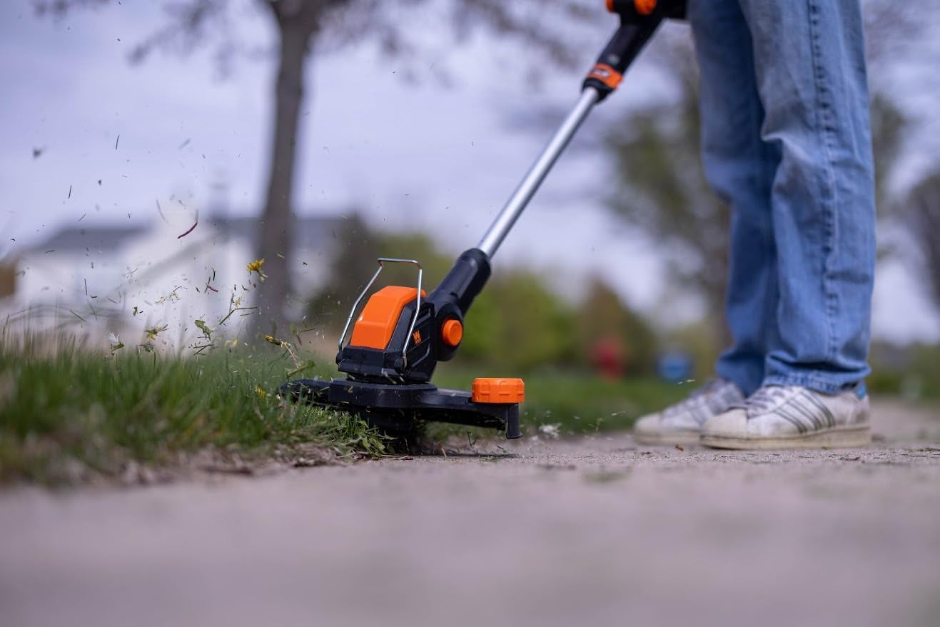 20V Max Cordless 2-in-1 String Trimmer and Edger with 12-Inch Cutting Diameter, 2Ah Battery and Charger (20813)