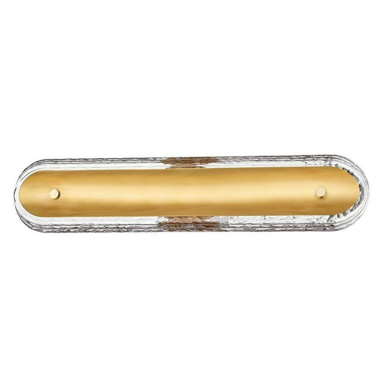 20W 1 Led Bathroom Light Fixture 24 inches Tall and 5 inches Wide Vintage Brass Finish Bailey Street Home 72 Bel 4885695 Walmart