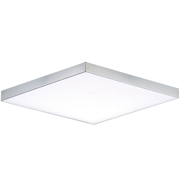 57669WTPC Maxim Lighting Trim-20W 1 LED Flush Mount-10.5 Inches wide by 0.75 inches high-Polished Chrome Finish