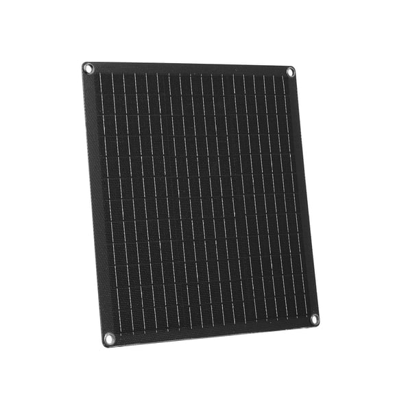 20W 12V Solar Panel Battery Charger, Maintainer with Cables - RV Car Motorcycle Boat